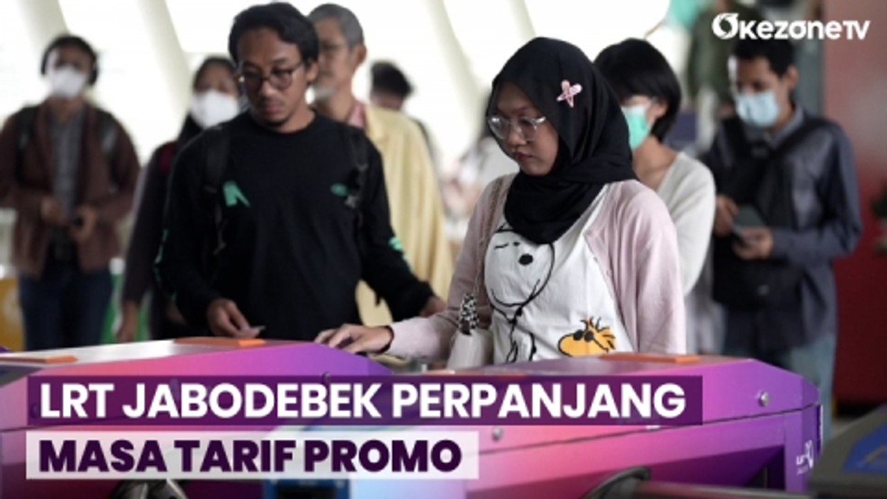 LRT Jabodebek Perpanjang Masa Tarif Promosi dan Tambah Perjalanan Kereta