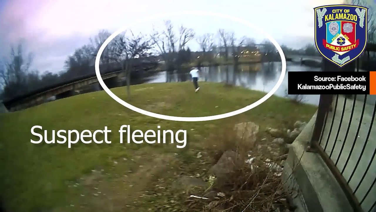 Epäilty hyppää jääkylmään jokeen paetakseen poliiseja eikä koskaan nouse pintaan