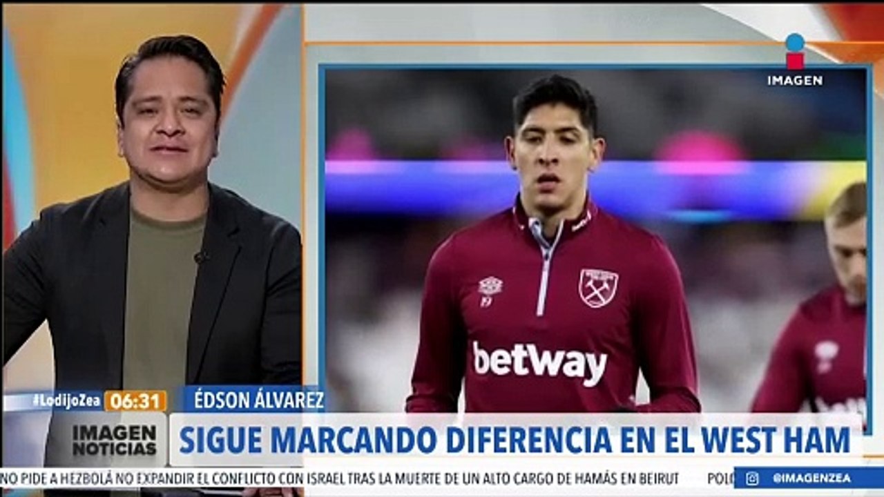 Edson Álvarez hace la diferencia en el West Ham