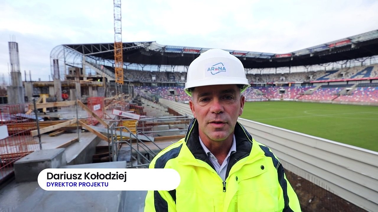 Dziennik Zachodni / Zabrze Stadion Budowa Trybuny / Arkadiusz Gola