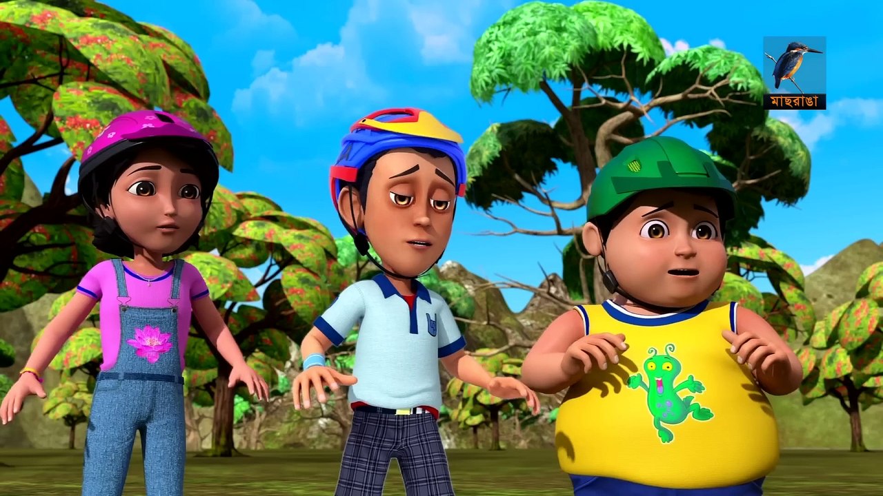 Shiva - শিবা _ Episode 188 _ জঙ্গল অপস _ Bangla Cartoon - বাংলা কার্টুন _ Maasranga Kids