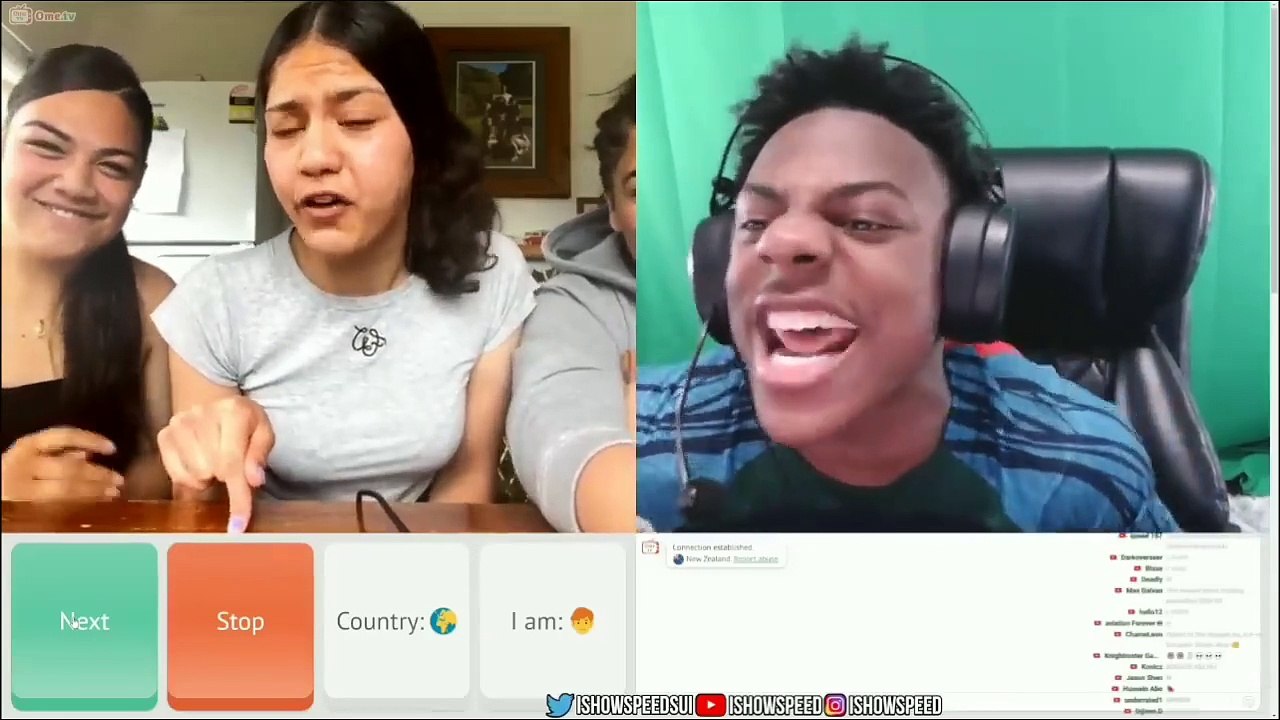 IShowSpeed goes on Omegle  Full Video