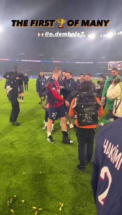 Primer título de Dembele con el PSG