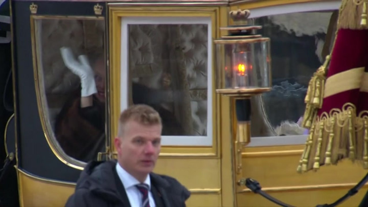 Denmark’s Queen Margrethe II completes final ride in gold carriage ahead of rare abdication