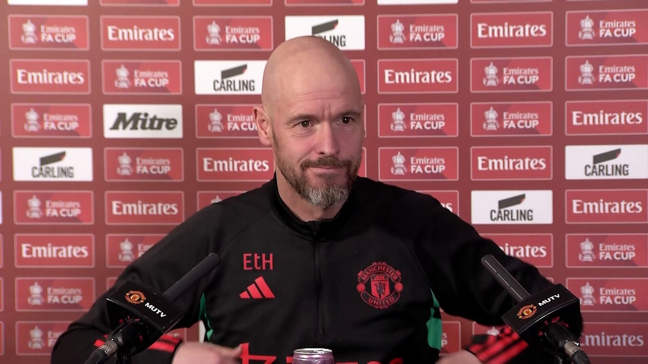 Wigan v Man Utd: Erik ten Hag press conference