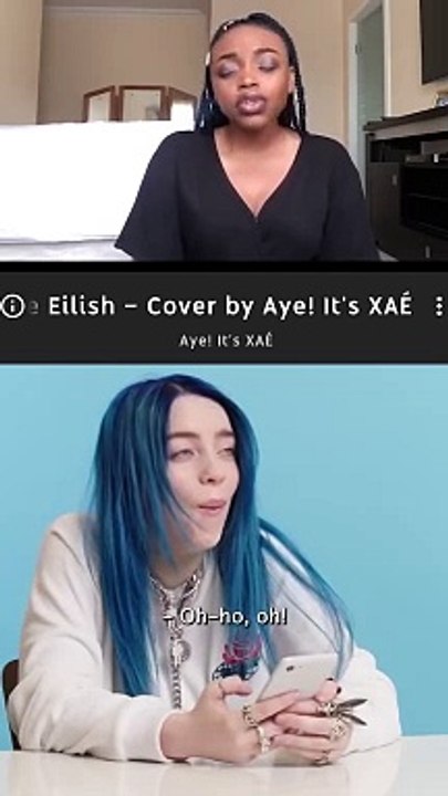 Billie Eilish Reacts to a Fan Cover