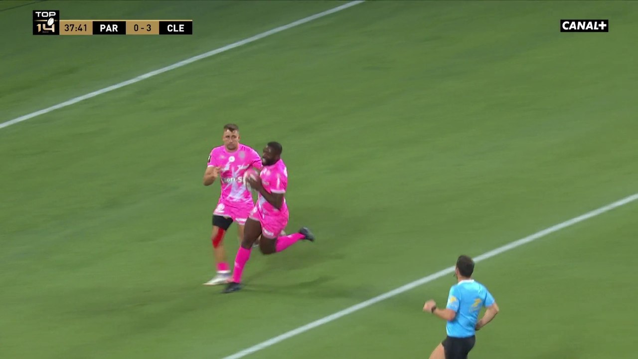 Essai Lester Etien - Stade Français Paris