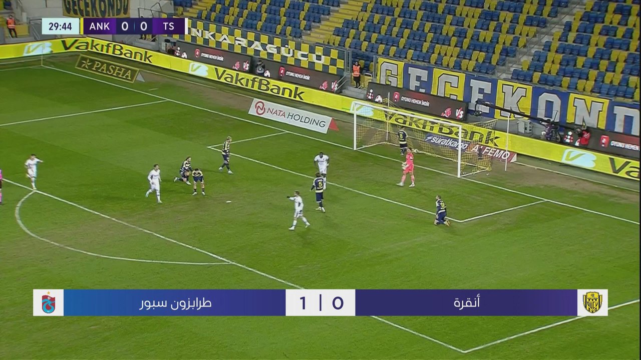 طرابزون سبور يتجاوز عقبة أنقرة غوجو