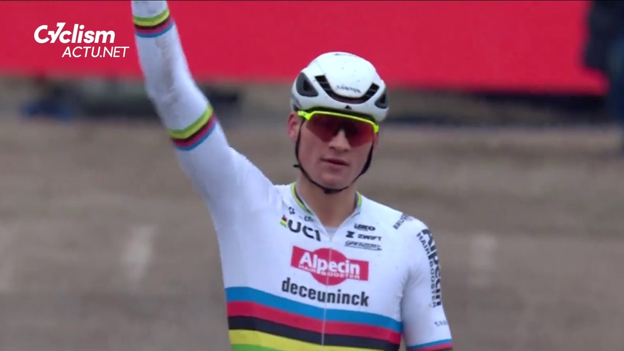 Cyclo-cross - Coupe du Monde - Zonhoven 2024 - Et voilà le 10 sur 10 de Mathieu van der Poel
