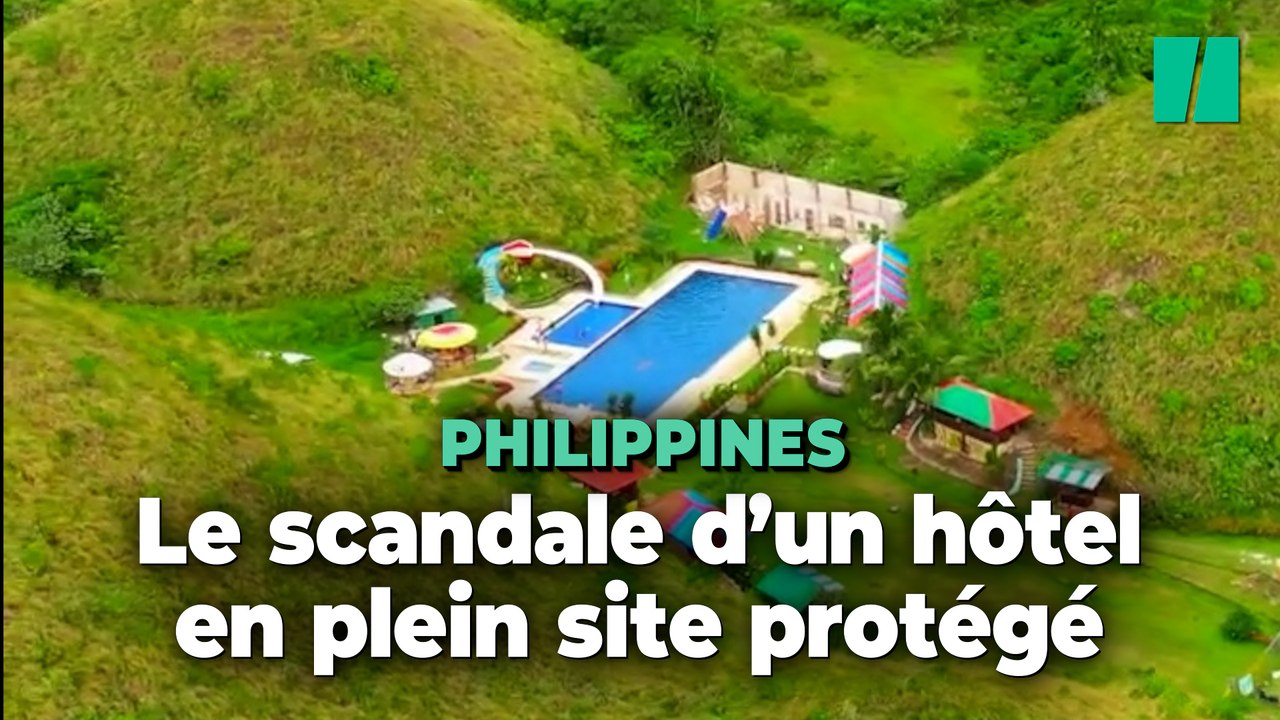 Aux Philippines, le scandale d’un hôtel construit sur les « collines chocolat »