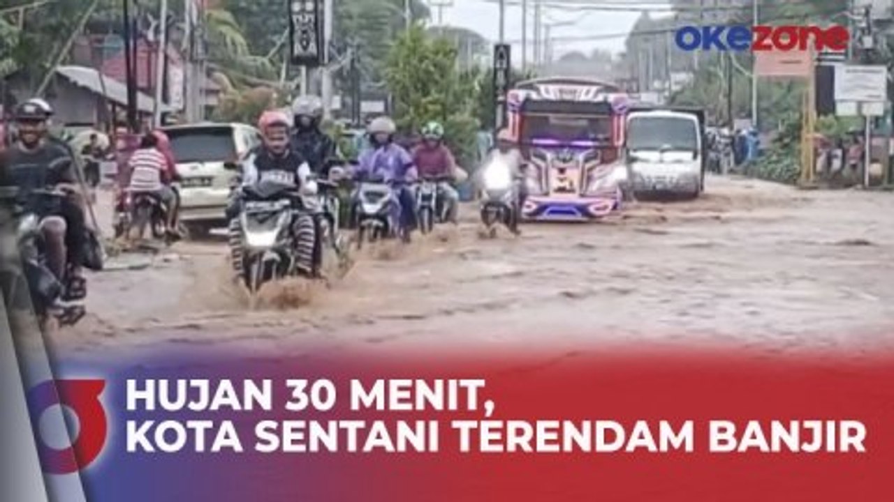 Hujan Selama 30 Menit, Kota Sentani, Papua Terendam Banjir