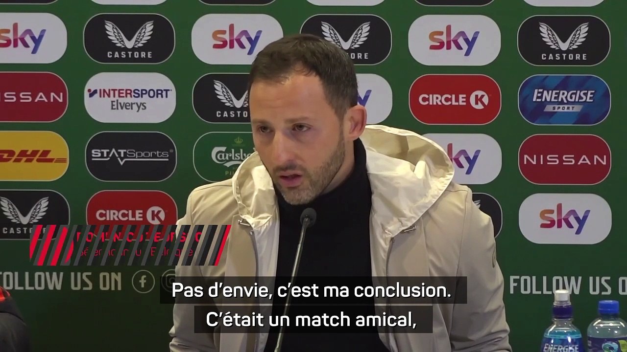 Tedesco : "Un match ennuyeux"