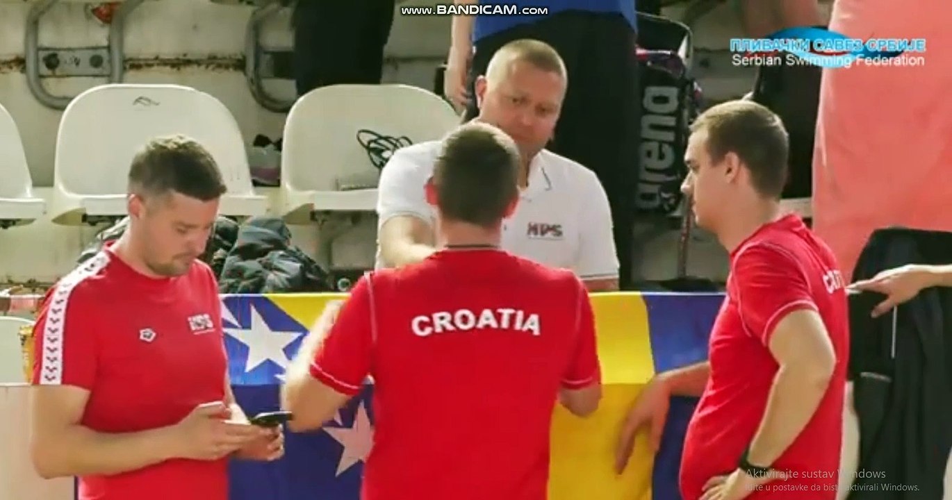 Reprezentacija Hrvatske i zastava BiH