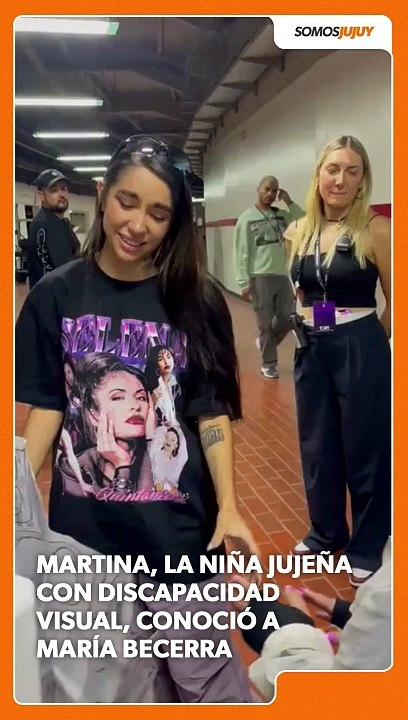 Martina conoció a María Becerra
