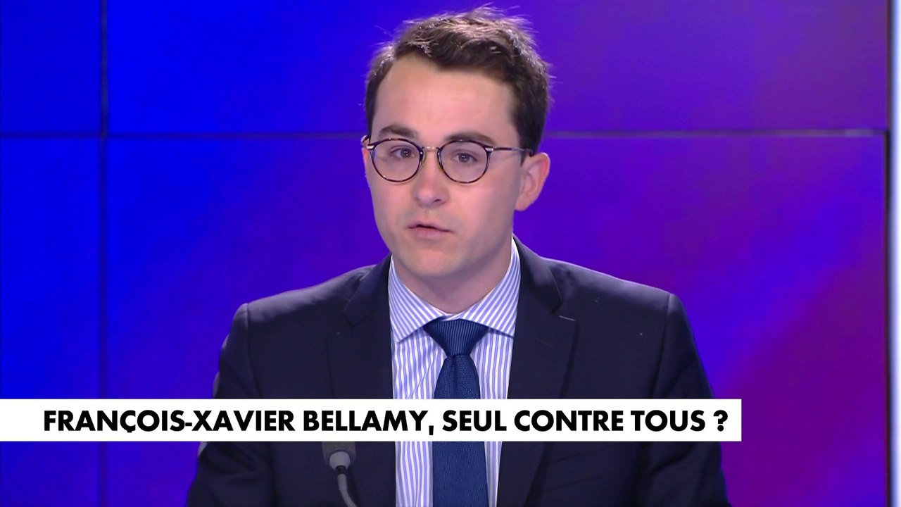 L'édito de Paul Sugy : «François-Xavier Bellamy, seul contre tous ?»