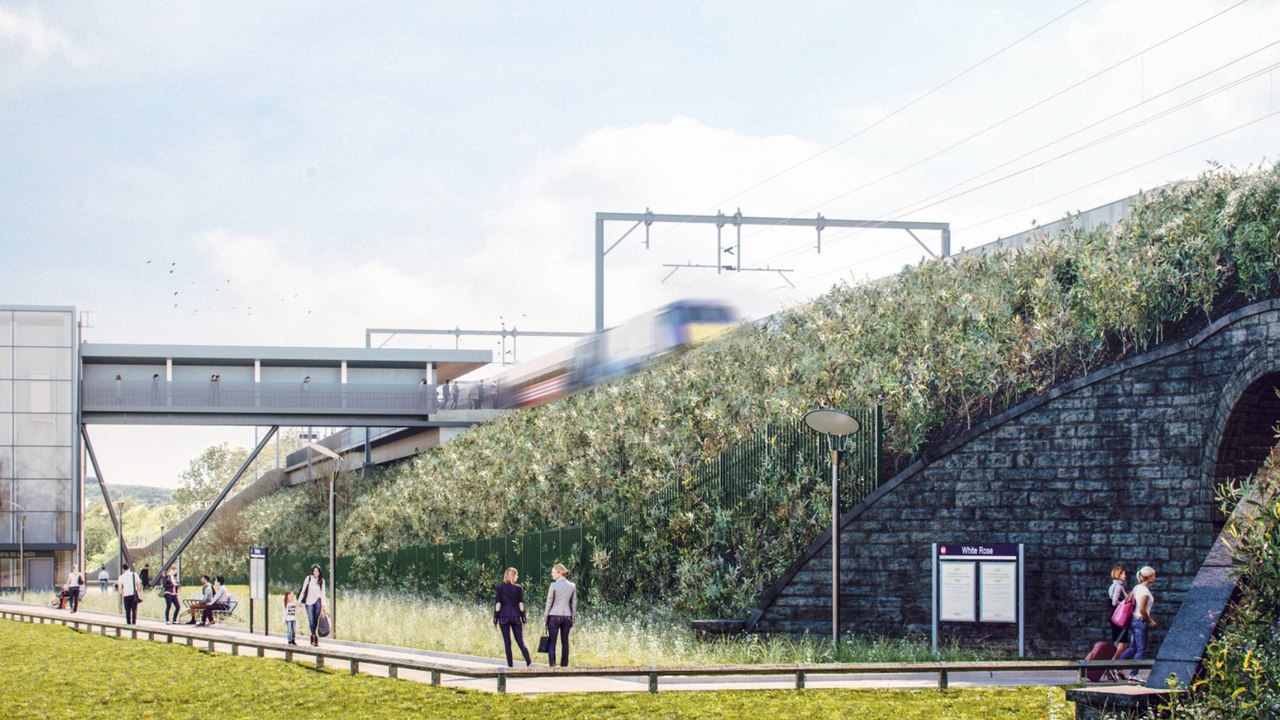 White Rose Railway Station construction halted