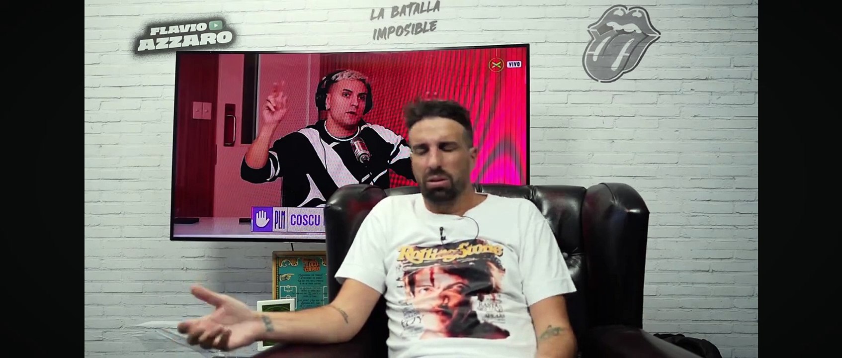 Azzaro rechazó la pelea con Coscu: "Intelectualmente no te da"