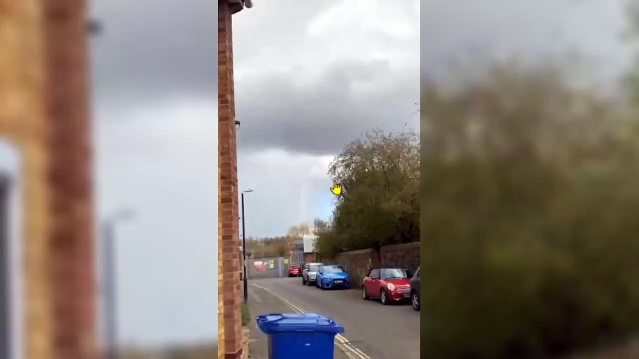 Watch rare weather phenomenon over Bury St Edmunds