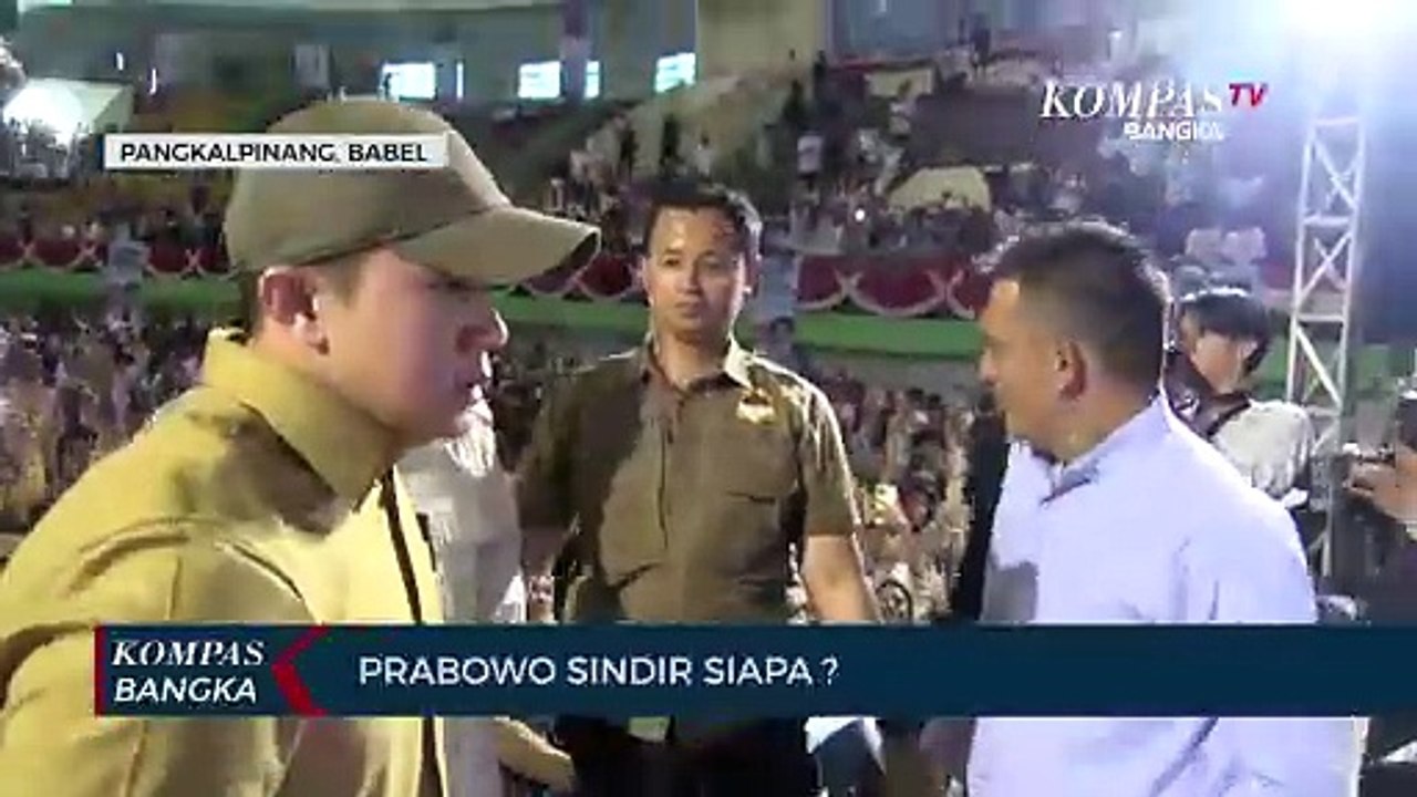 Prabowo Sindir Siapa ?