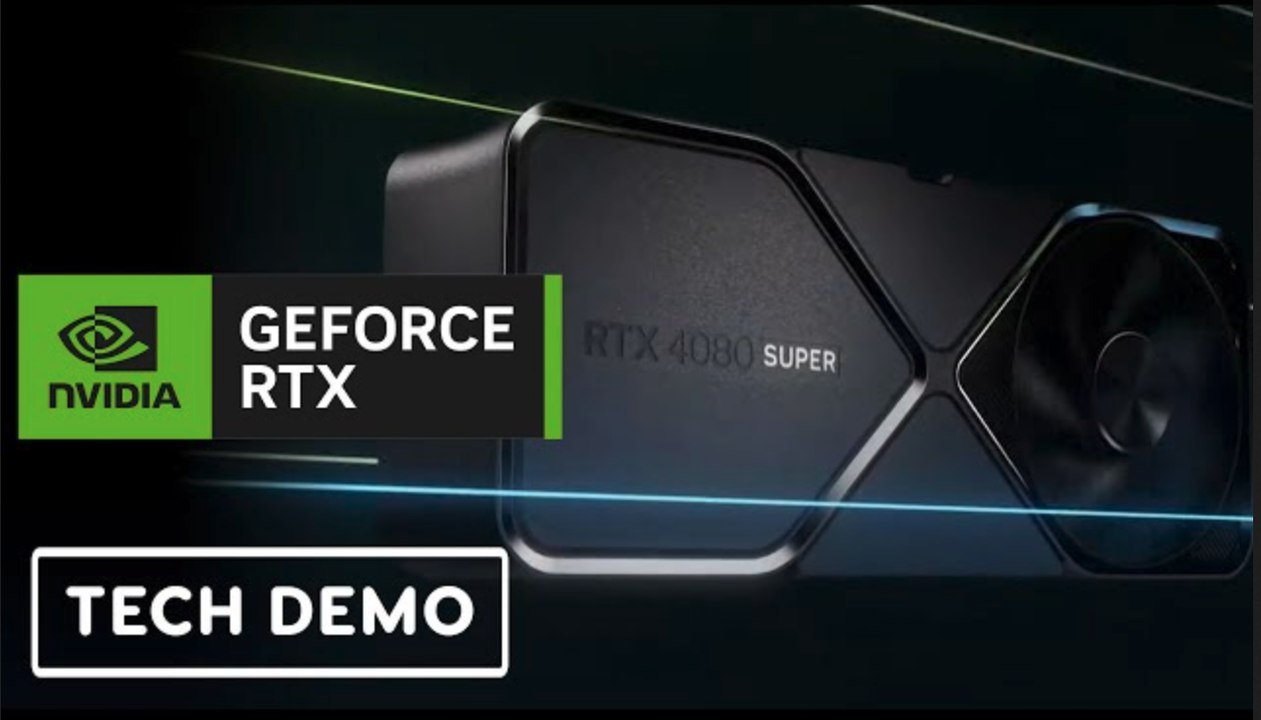 NVIDIA RTX 40 SUPER Series | Tech Demo (4080 SUPER, 4070 SUPER, 4070 Ti) | CES 2024