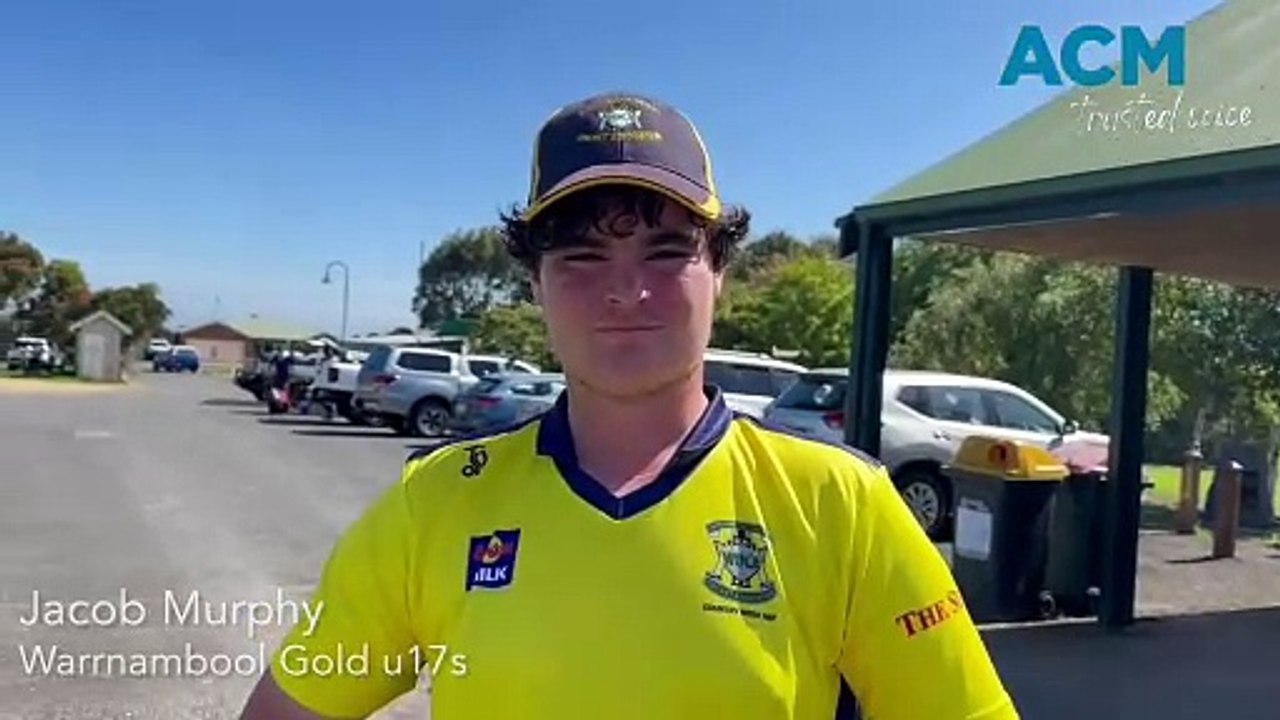Warrnambool Gold under 17 cricket - Jacob Murphy