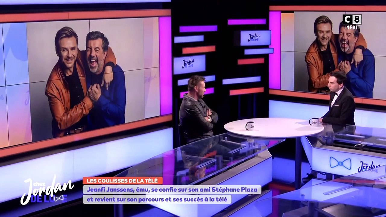 En larmes, Jeanfi Janssens défend Stéphane Plaza chez Jordan de Luxe