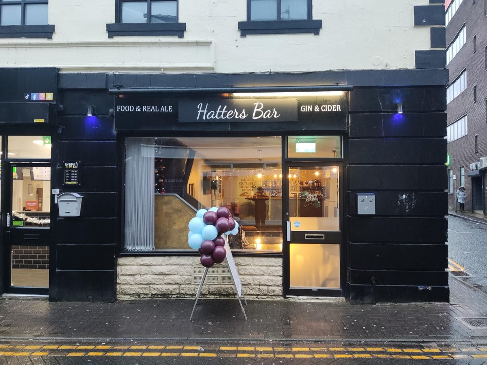 Sneak peak inside the new Hatters Bar in Burnley