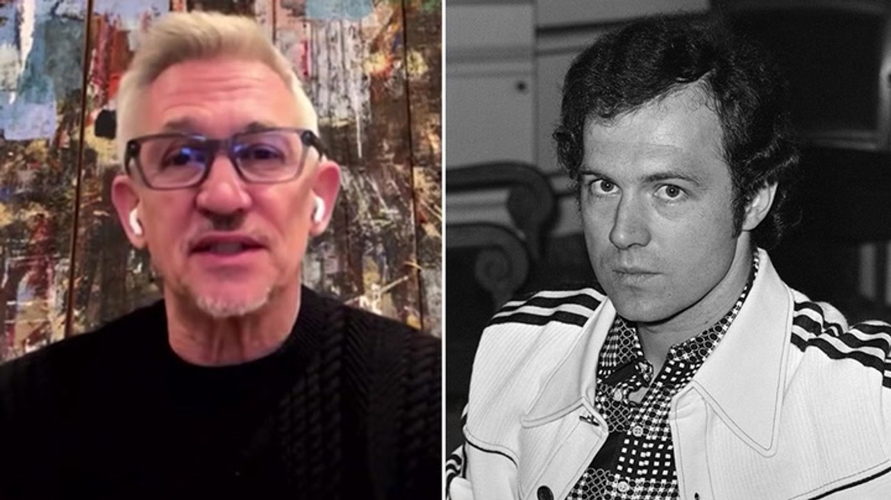 Franz Beckenbauer: Gary Lineker pays tribute to ‘magnificent footballer’ after death