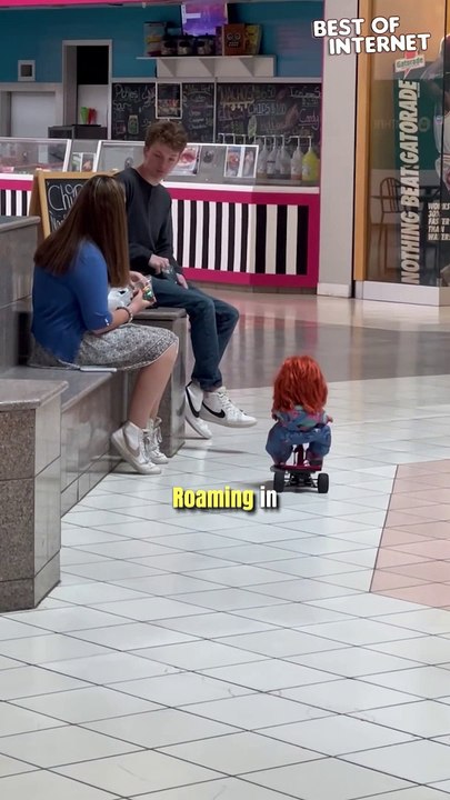 Mall Mischief: Chucky Doll Spreads Laughter!  || Best of Internet