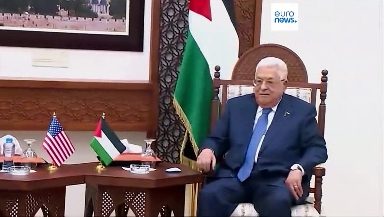 Блинкен встретился с Аббасом