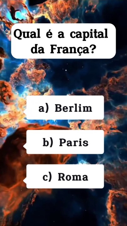 Quiz conhecimento gerais - IC1