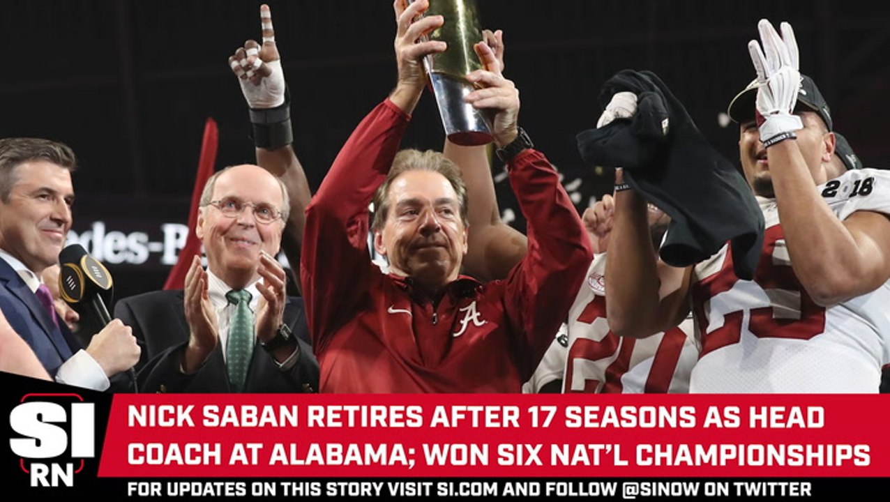 Nick Saban Retiring After 17 Seasons at Alabama