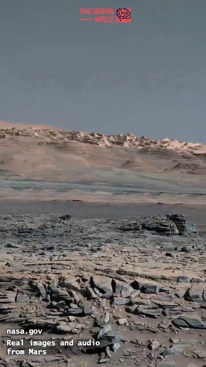 Nasa captura imagem e som da superfície de Marte