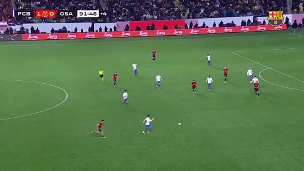 El histórico gol de Lamine Yamal en la Supercopa de España