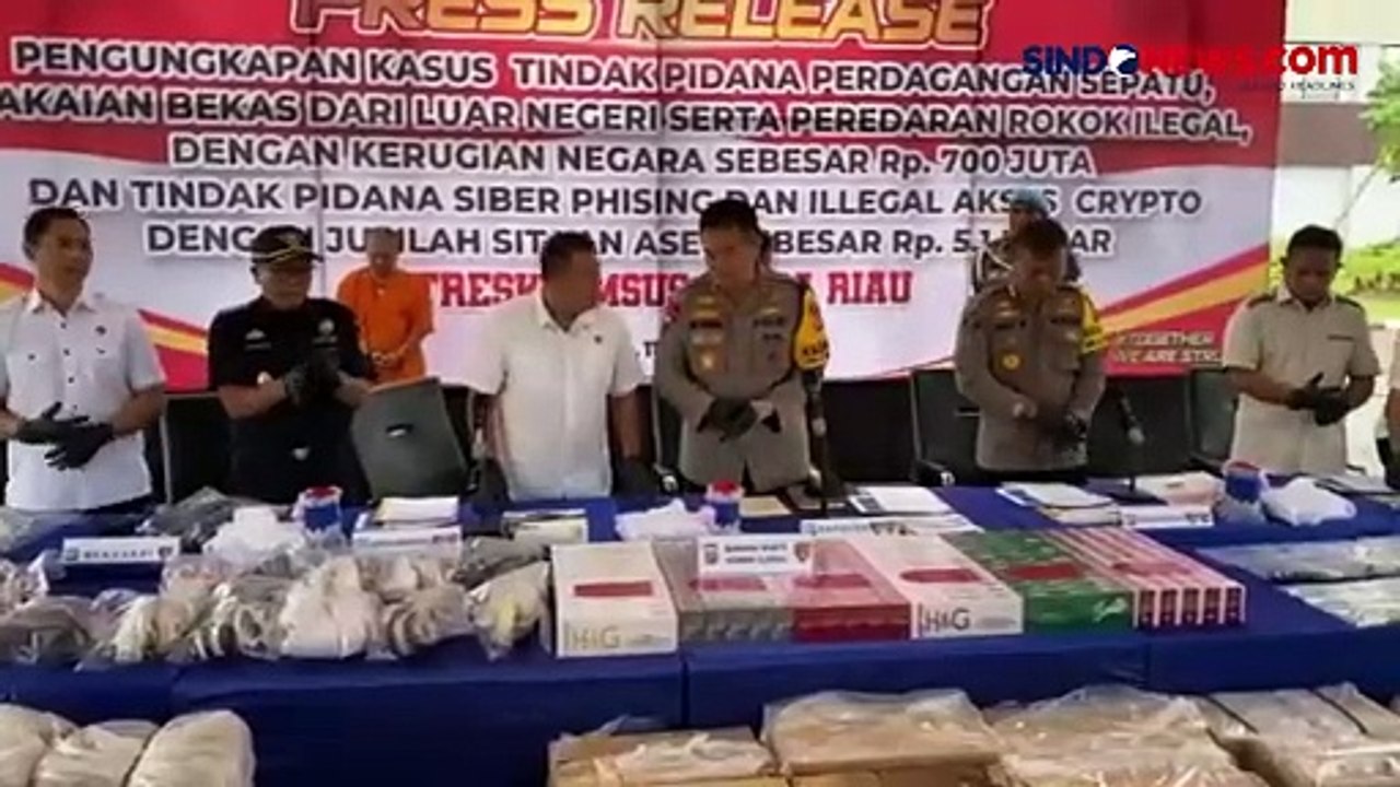 Polisi Tangkap Pembobol Akun Crypto di Riau, Sita Aset Tersangka Senilai 5,1 Miliar