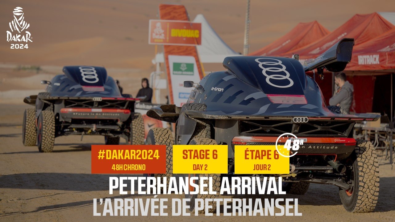 Peterhansel arrival - Stage 6 - #Dakar2024