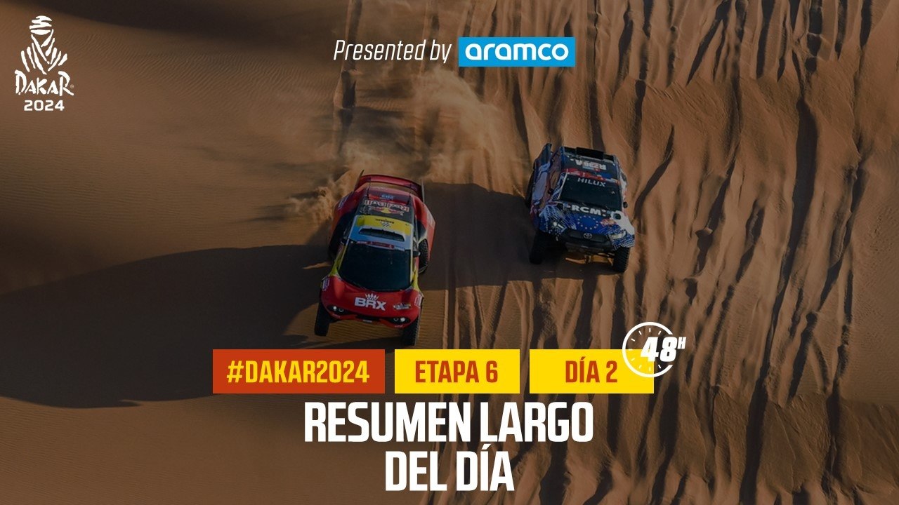 Etapa 6 Película presentado por Aramco - #Dakar2024