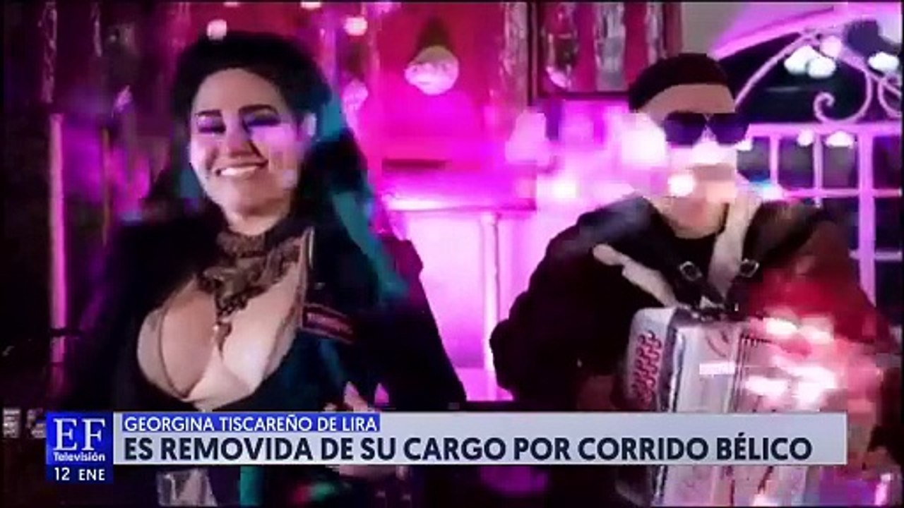 Destituyen a secretaria de Seguridad Pública por tener su corrido bélico