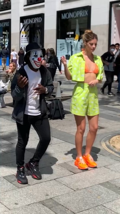 Je fais danser une star international