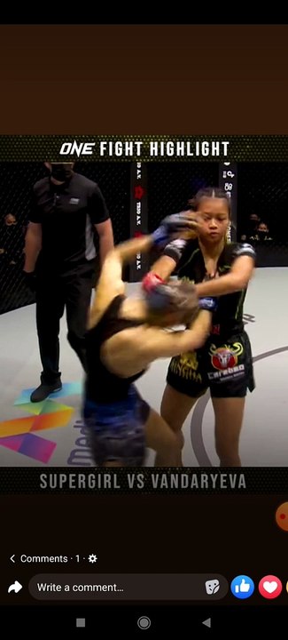 Women UFC Super Girl VS Vanderyava