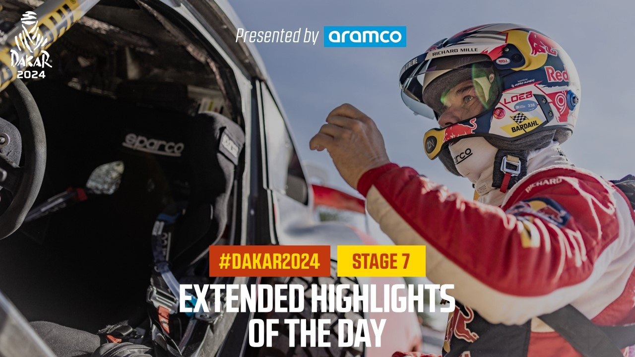 Extended highlights of Stage 7 presented by Aramco - #Dakar2024