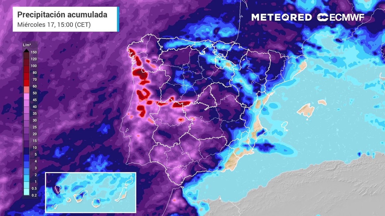 Esta semana lloverá en toda España