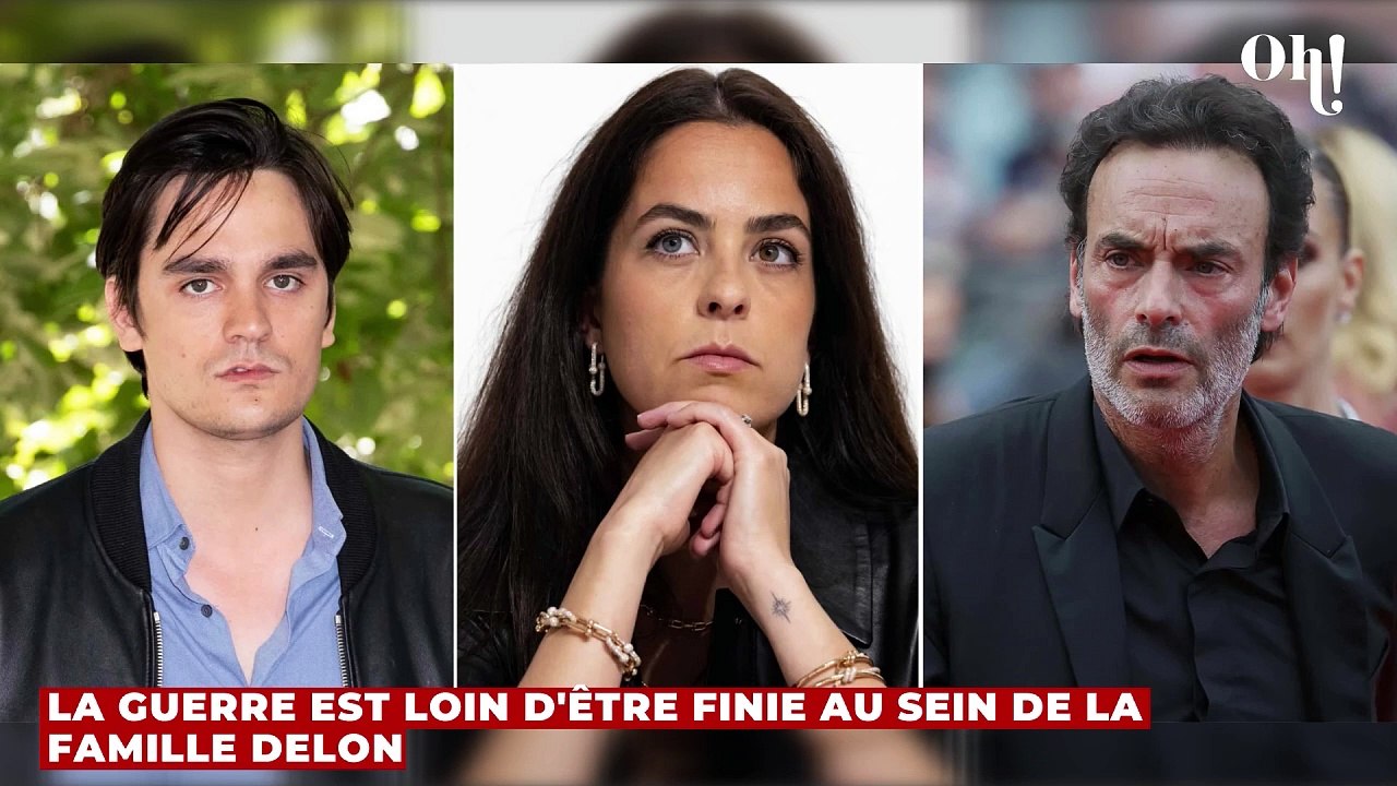 Anthony Delon dévoile d'étranges SMS de sa sœur Anouchka, "C'est la m*rde"