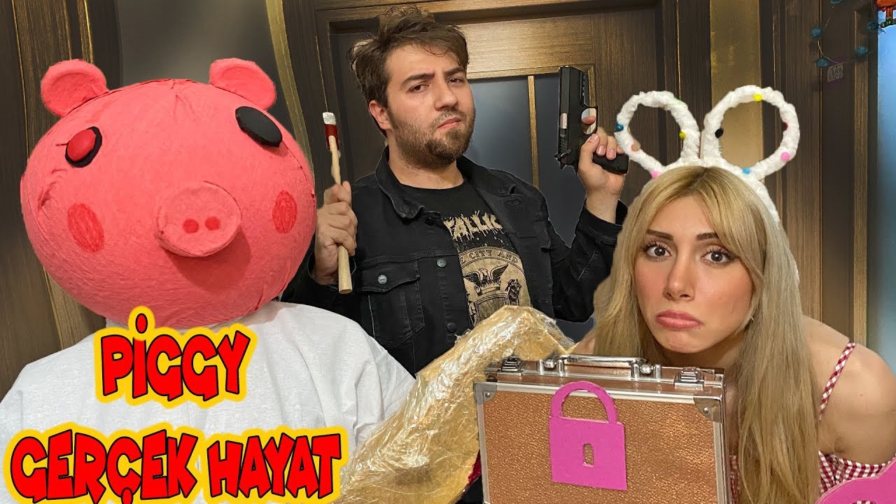  ROBLOX PİGGY GERÇEK HAYATTA  | BÖLÜM 1 | [ PİGGY REAL LIFE ] Buse Duygu Gitaristv