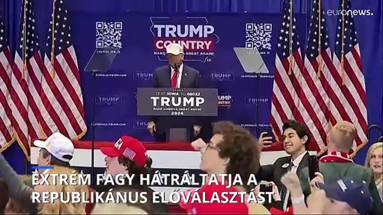 Extrém hideg akadályozza az Iowa-i republikánus előválasztást ❄️