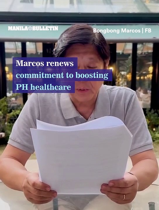 Marcos renews commitment to boosting PH healthcare; 131 specialty centers set up nationwide