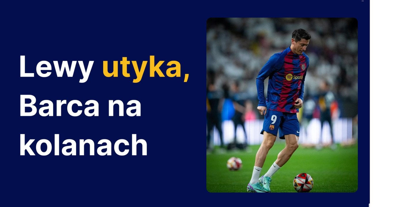 Lewy utyka, Barca na kolanach