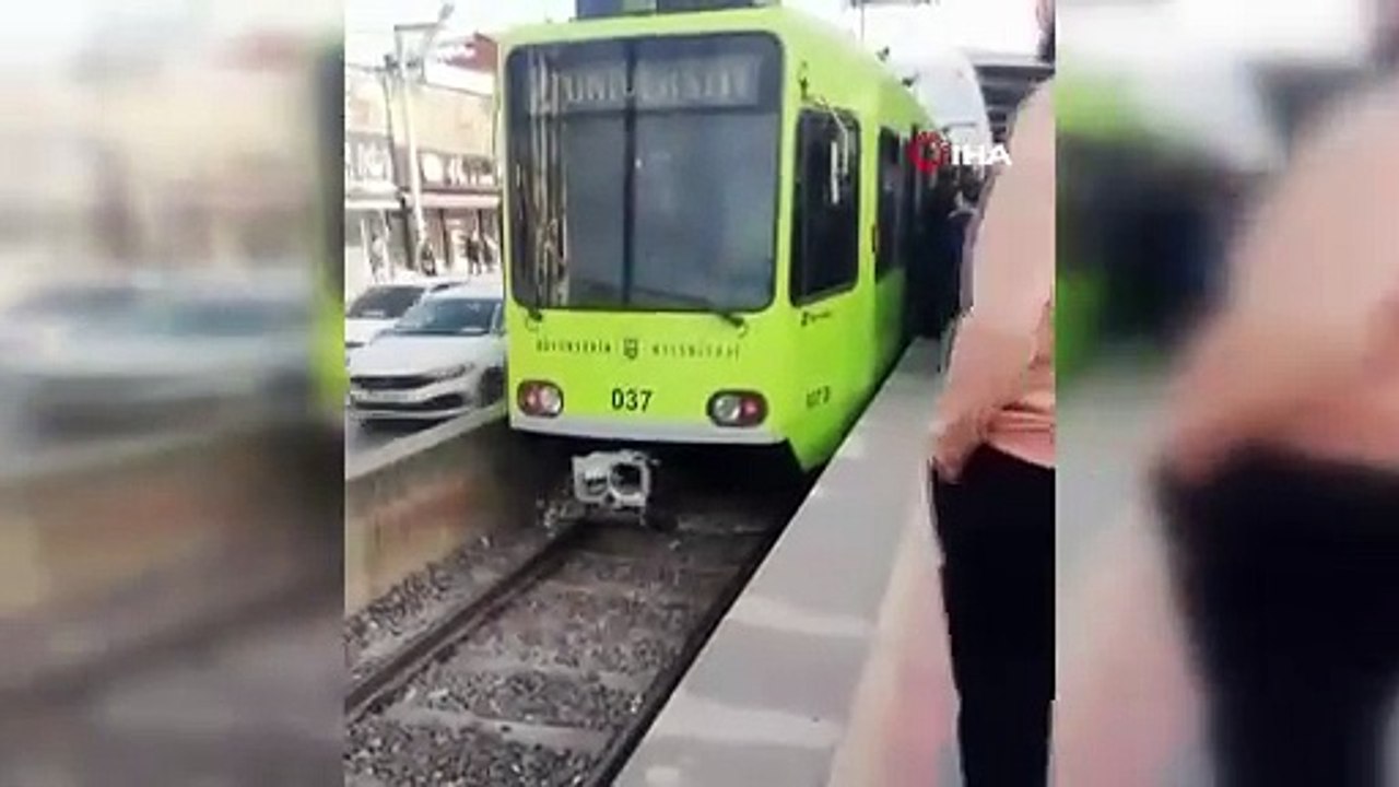 Bursa Metrosuna poşet engeli