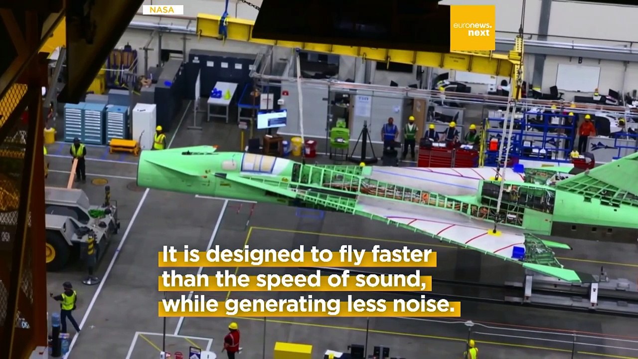 NASA unveils new ‘quiet’ supersonic aircraft X-59