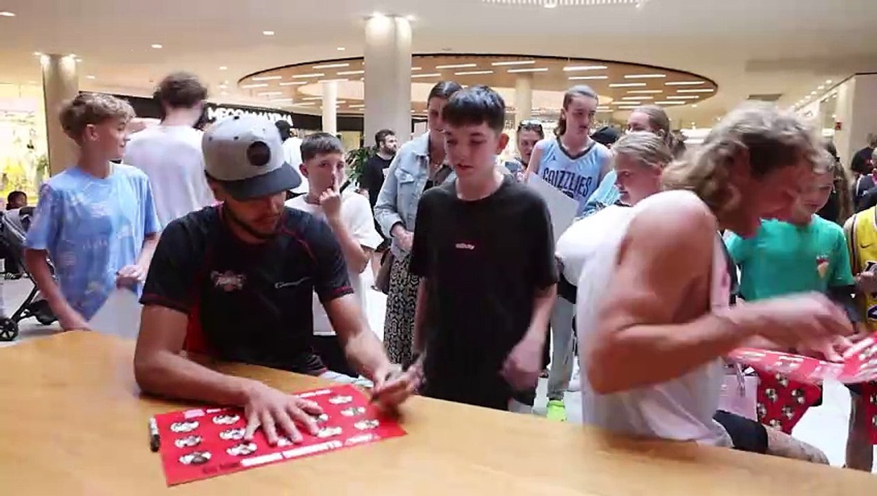 Hawks meet and greet